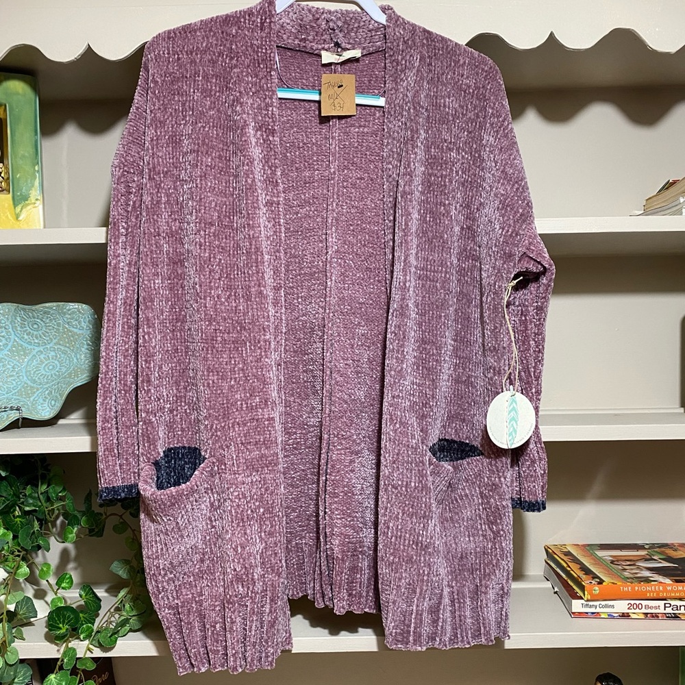 Hummingbird open cardigan